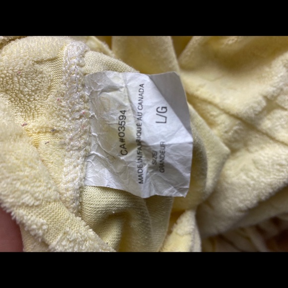 VINTAGE yellow stars robe - Picture 6 of 6